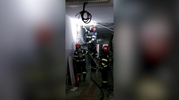 Incendiu la Spitalul Judeţean Reşiţa. A fost activat Planul Roșu, după un scurtcircuit la un aparat RMN