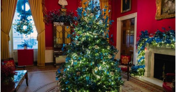 Crăciunul la Casa Albă. Melania prezintă decoraţiunile, dar nu are loc din cauza şantierului lui Trump