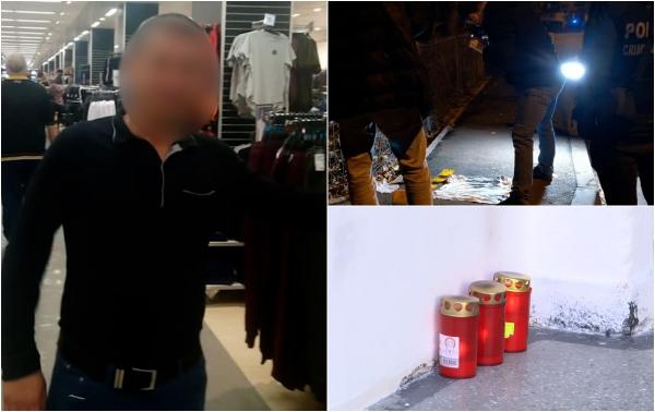 Filmul crimei din Galaţi. Înjunghiat din senin şi fără motiv de un vecin, care voia să mai ucidă doi oameni