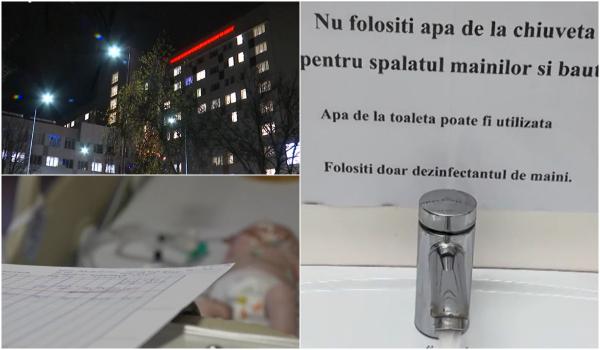 Prima ipoteză în cazul contaminării la Spitalul de Copii din Iaşi. Cum ar fi ajuns bacteria Piocianic în apă