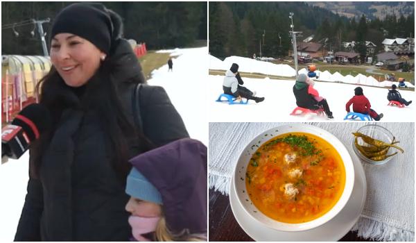 Cât costă o porţie de ciorbă pe una dintre primele pârtii deschise din ţară. Stațiunea, plină de turiști
