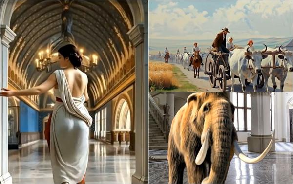 O altfel de expoziţie. Operele de artă de la Palatul Culturii din Iaşi prind viaţă cu ajutorul AI