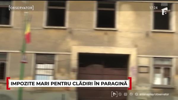 Impozite chiar şi de 5 ori mai mari pentru clădirile în paragină, la Braşov. 143 de edificii, pe lista neagră