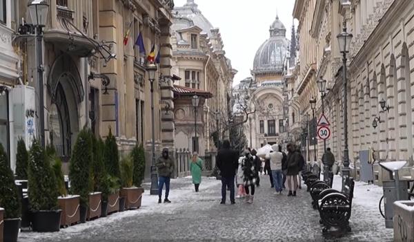 Turiștii străini au petrecut Crăciunul în Centrul Vechi din București: "Totul este uimitor"