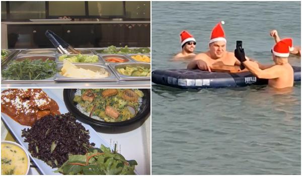 După ospățul de Crăciun, românii au ales supa, peștele și o partidă de șah pe mare