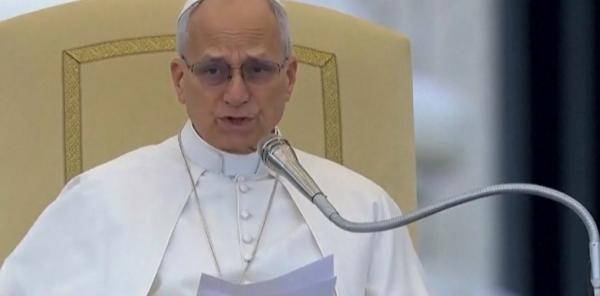 Mesajul Papei Leon în prima zi din an