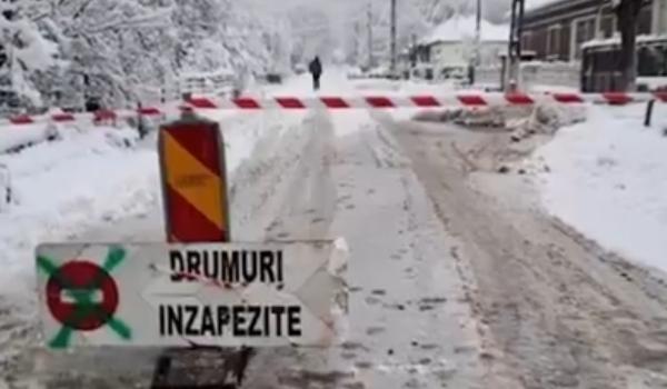 România, lovită de un ciclon mediteranean. Zonele în care ninsorile şi poleiul au făcut prăpăd