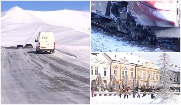 Polul gerului în România: unde s-au înregistrat -19 grade. Temperaturile scad și mai mult în următoarele zile