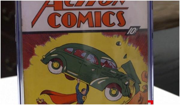 O revistă de benzi desenate cu Superman furată de la Nicolas Cage a fost vândută cu 15 milioane de dolari