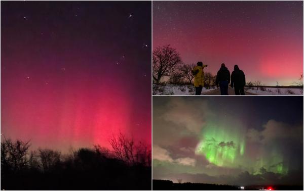 Cea mai puternică furtună solară din ultimii 20 de ani a adus spectacol de culori pe cerul României