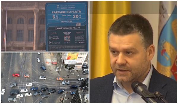 Primarul Capitalei, revoltat că nu se strâng bani din parcări. Vrea eliminarea facilităţilor