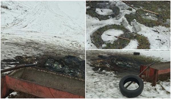 Doi adolescenți, la spital cu arsuri de gradul 2 şi 3 după ce au trecut cu sania prin foc, în Vaslui