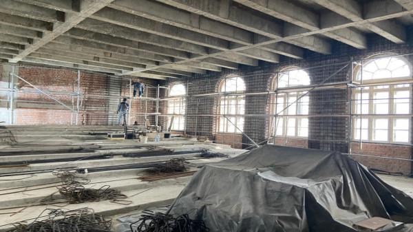 Şantierul de la Facultatea de Istorie, aproape de final. Palatul Universităţii va fi restaurat complet în 2028