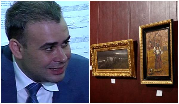 Tablourile luate din şpagă de Darius Vâlcov, cumpărate după ce ANAF le-a scos la licitaţie