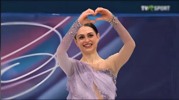Patinatoarea Julia Sauter a doborât recordul României la JO din Milano: "Recunoscătoare să-mi reprezint țara"