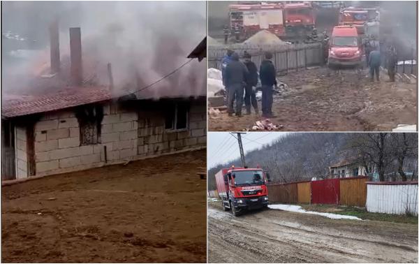 Un bărbat din Vaslui a murit încercând să-și salveze banii din casa cuprinsă de flăcări