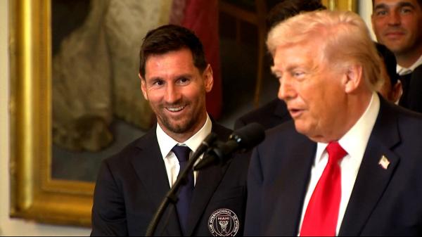 Messi, primit la Casa Albă de Donald Trump: "S-ar putea să fii mai bun decât Pelé"