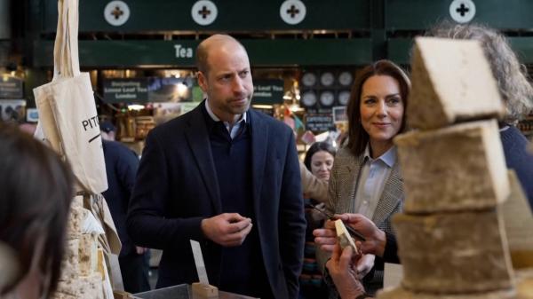 William și Kate, tur culinar printre brânzeturi, deserturi și bere artizanală, în Londra
