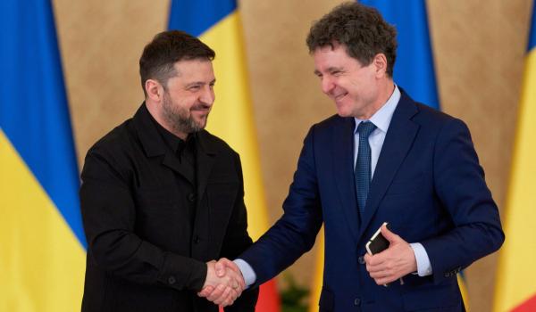 Nicuşor Dan şi Zelenski, declaraţii comune: A existat neîncredere între ţările noastre, care "s-a evaporat"