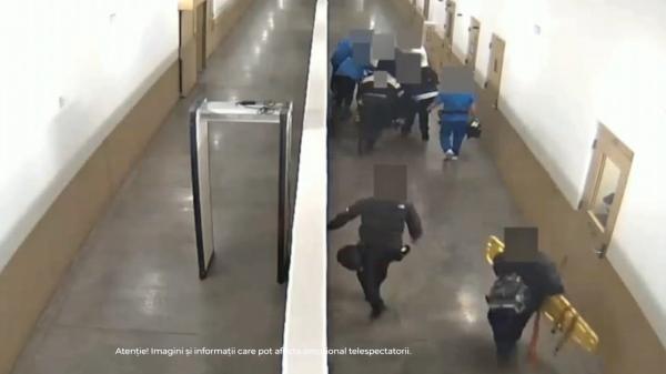 Român, mort în timp ce se afla în custodia agenţilor ICE. Ultimele clipe au fost surprinse de camere