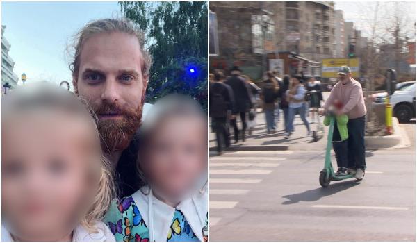 Ilan Laufer, după ce a mers cu doi copii pe aceeași trotinetă și a făcut accident: "Dacă asta este legea"
