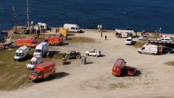 Căutările marinarilor dispăruți în accidentul naval din largul portului Midia, suspendate din cauza vremii