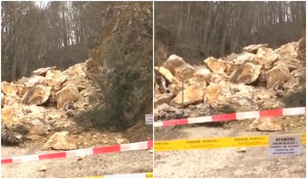 Pietrele lui Solomon, stânca de peste 12 metri s-a prăbușit și a blocat drumul circulat de mii de turiști