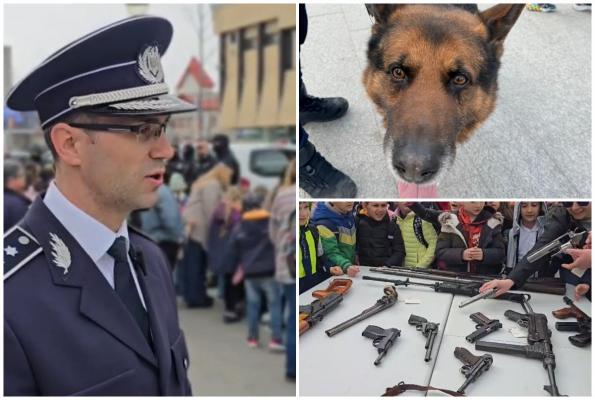 Cum sărbătoreşte Poliţia Română 204 ani de la înfiinţare. Expoziţie în aer liber şi reeluri virale pe internet