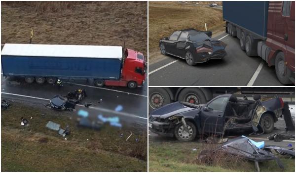 ANIMAŢIE. Cum s-a produs accidentul cu 5 morţi din Sânpaul