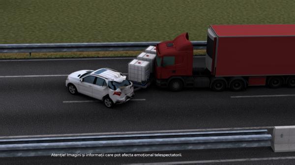 Omul de afaceri Gabriel Bolovan, strivit de TIR, după ce a oprit pe prima bandă