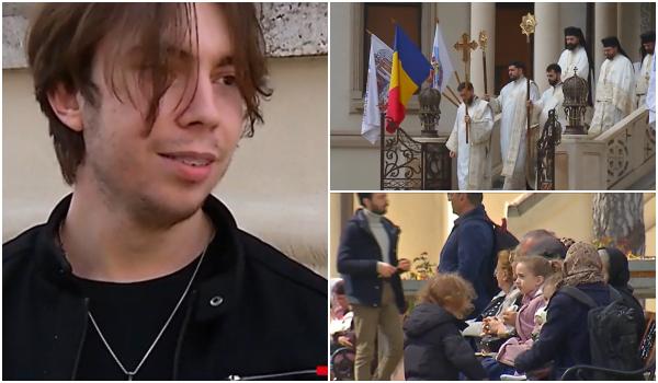 Reacţia unui turist sârb care participă la slujba din prima zi de Paşte: "Să vedem cum petrec fraţii noştri"