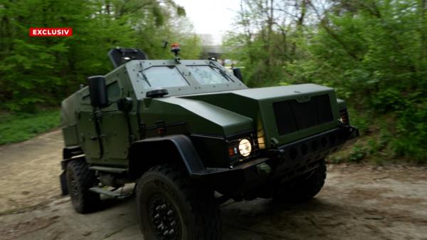 VLAH, primul blindat românesc construit după '89, în teste. Poate face parte din orice armată NATO
