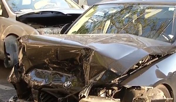 Trei persoane, la spital după ce un tânăr de 24 de ani, băut, a provocat un accident pe Iuliu Maniu