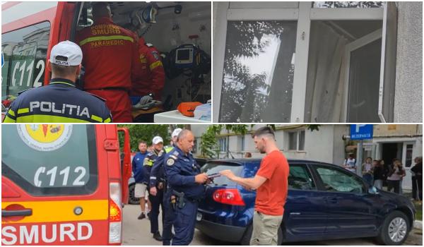 Copil de 5 ani din Botoşani, în stare gravă după ce a căzut de la etaj. Era singur în casă