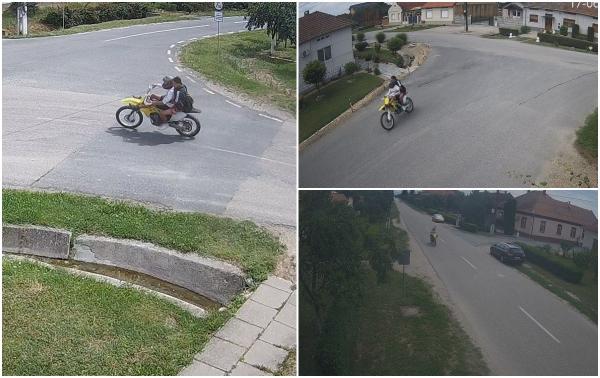 Ultimele clipe din viaţa celor doi tineri aflaţi pe motocicletă, surprinse de camere de supraveghere, în Timiş