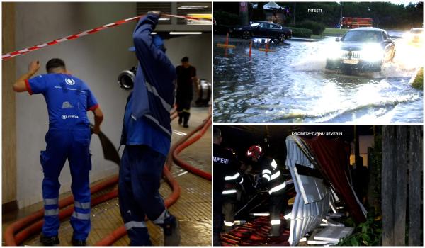 Urmează fenomene extreme în trei sferturi de ţară. Vijelii şi grindină de mari dimensiuni