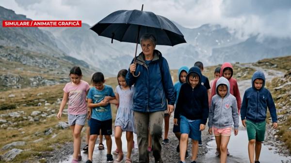 ANIMAȚIE. Greșeala făcută de profesoara care a fost trăsnită pe munte, în Bucegi