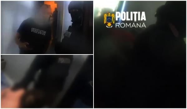 Intervenție a mascaților în Capitală. Un bărbat cu un cuțit s-a baricadat în casă şi ameninţa că îşi face rău