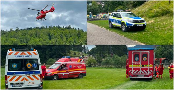 Accident grav în Bușteni: 4 alpiniști s-au prăbuşit 10 metri după ce coarda de asigurare s-a rupt