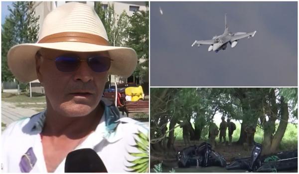 "A dat o bubuire şi a terminat tot". Un turist a văzut momentul când drona a fost pulverizată deasupra Deltei