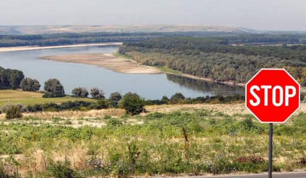 Dunărea fără apă, România fără soluții. Climatolog: ANM avertiza de la începutul anului că e secetă extremă