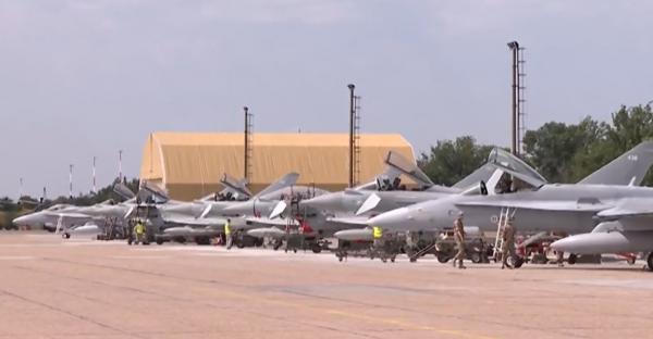 O echipă Observator a intrat în baza "vânătorilor" de drone. Cum arată misiunile piloţilor de F-16