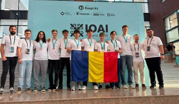 Opt minţi sclipitoare, opt medalii. Cine sunt elevii români care au cucerit Olimpiada Internaţională de AI