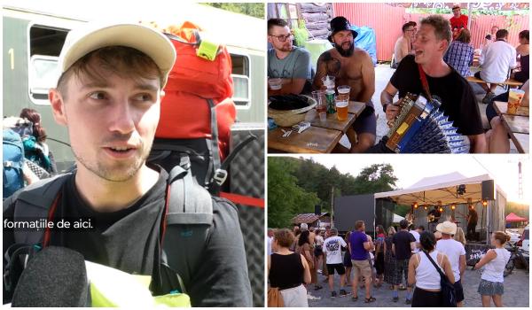 Reacția unui turist englez ajuns la festivalul ceh: "România este o ţară minunată, vreau să descopăr cultura"