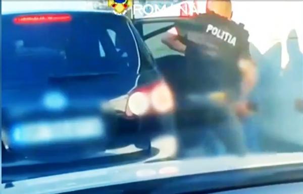 Momentul în care complicele menajerei care l-a ucis pe anestezistul din Capitală este prins de poliţişti
