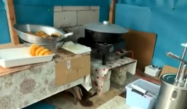 Ce nu vedem când cumpărăm mâncare de pe plajă. Imagini cu spațiile insalubre în care e pregătită