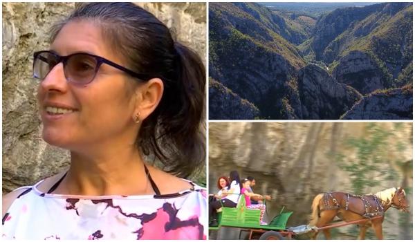 "E superb în natură, poţi veni cu copiii". Vremea bună i-a scos pe români din case, la munte în Cheile Sohodol