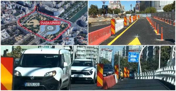 După luni de restricţii, traficul revine la normal în două dintre cele mai aglomerate zone din Bucureşti