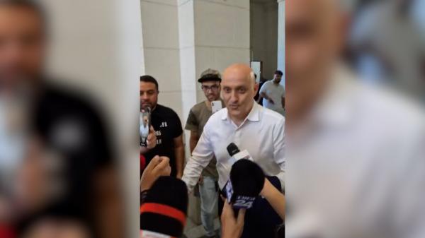 Cuvintele rostite de Horaţiu Potra înainte de a intra în sala de judecată. Potra şi Georgescu, la CAB