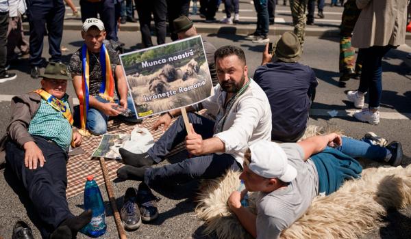 Fermierii, aşteptaţi marţi în Piaţa Victoriei. Jandarmeria pregăteşte măsuri speciale